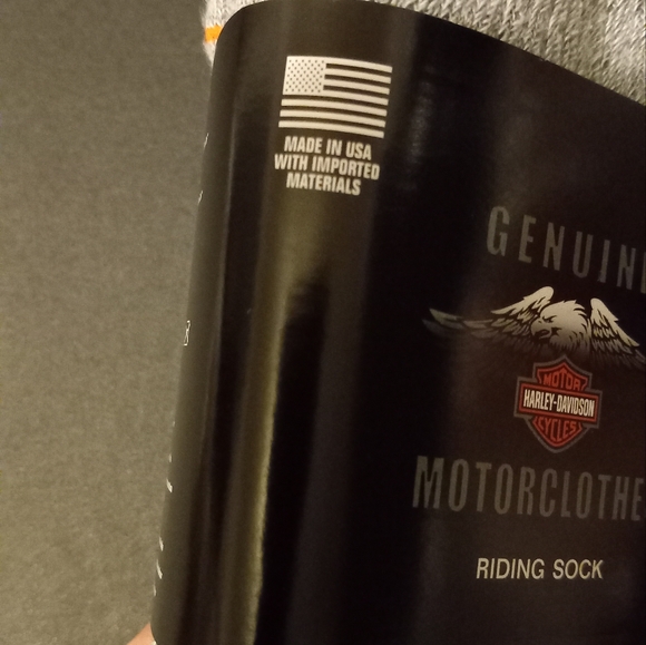 (4 Pairs) Harley Davidson Ladies Riding Socks - Picture 3 of 3